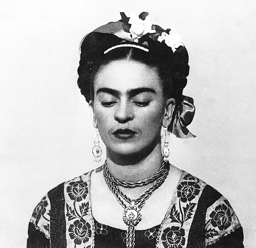 1943, Frida Kahlo by Nickolas Muray